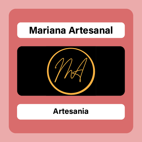 Advertisement for Mariana Artesanal / Publicidad de Mariana Artesanal