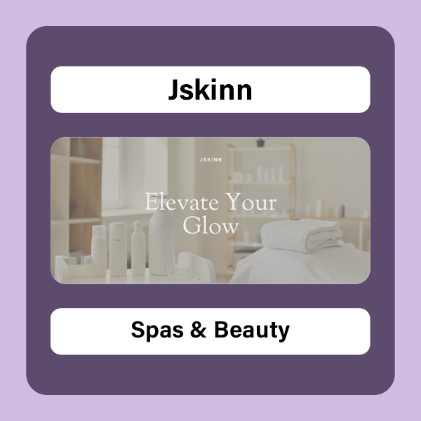 Advertisement for Jskinn / Publicidad de Jskinn