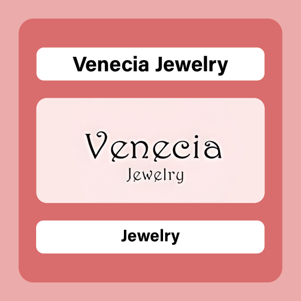 Advertisement for Venecia Jewelry / Publicidad de Venecia Jewelry