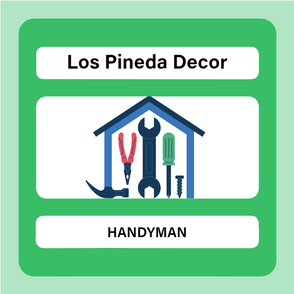 Advertisement for Los Pineda Decor / Publicidad de Los Pineda Decor