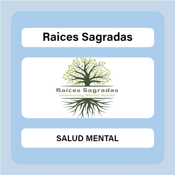 Advertisement for Raices Sagradas / Publicidad de Raices Sagradas
