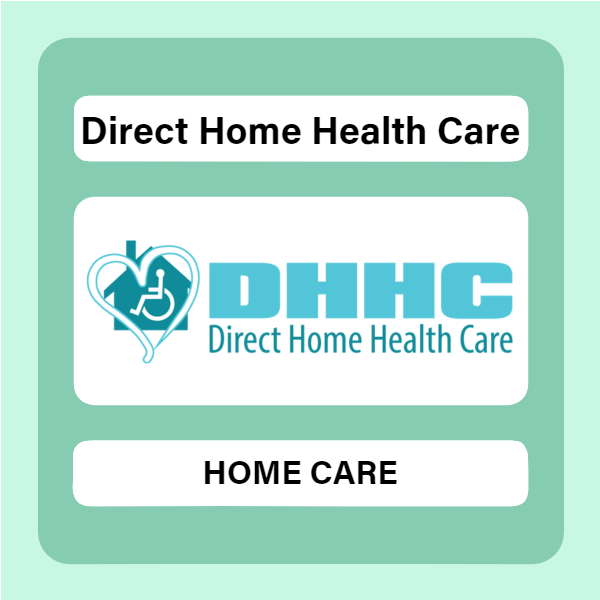Advertisement for Direct Home Health Care / Publicidad de Direct Home Health Care